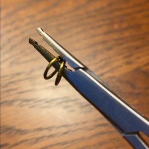 Titanium clicker ring pair